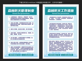 森林防火管理制度