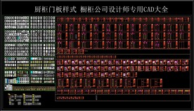 厨柜门板样式 橱柜公司设计师