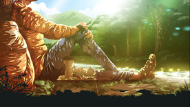 野外徒步露营休闲