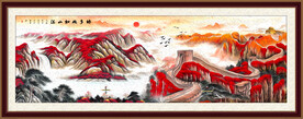 长城装饰画