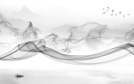 高端爆款山水 分层TIF文件