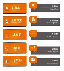 办公室标识牌设计