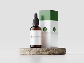 瓶子包装样机设计图