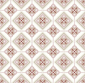 数码印花民族风格子