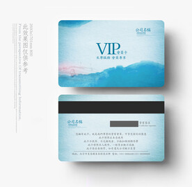 中式会员卡