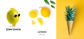 装饰画 晶瓷画 柠檬