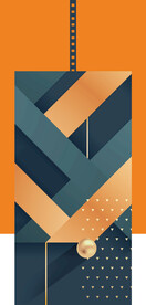 装饰画 晶瓷画 画中画 抽象图