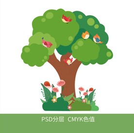 童话剧树木道具