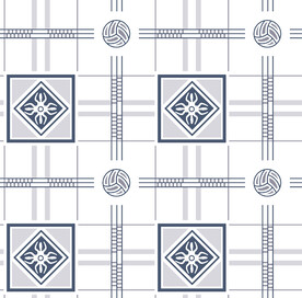 大牌民族风格子