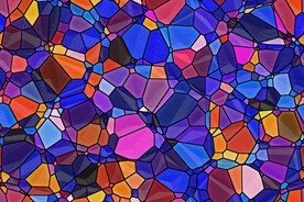 彩色玻璃