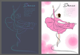 舞蹈人物插画
