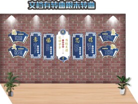 道德讲堂文化墙
