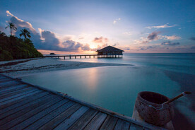 海边风景电表箱装饰画