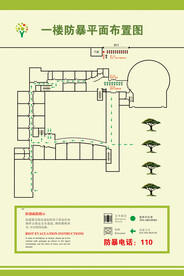 防暴平面布置图