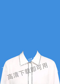 女士证件照衬衫图片
