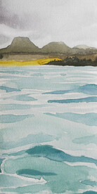 装饰画 新中式 水墨山水画