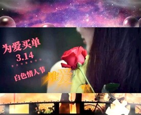 粉色浪漫婚礼爱情表白会声会影