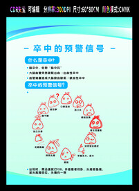 世界脑卒中日 脑卒中防治宣传栏