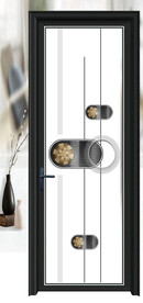 高清分层平开门写真图