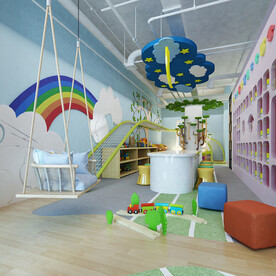 幼儿园室内模型