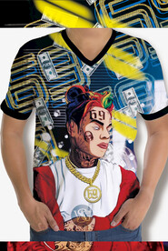 大牌男装印花 高清分层