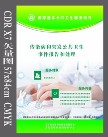 国家基本公共卫生突发传染病海报