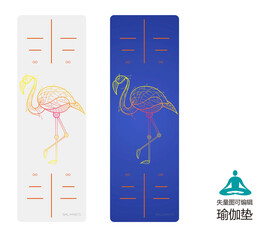 瑜伽垫图案