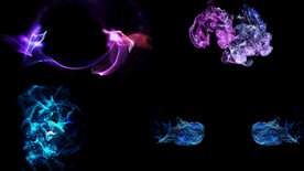 抽象粒子特效动画开场背景视频