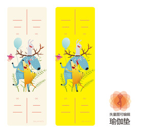瑜伽垫图案