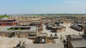 4K航拍宁夏影视城