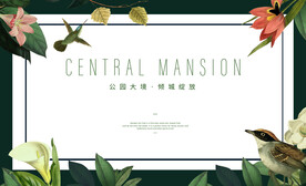 公园地产广告 高端地产广告