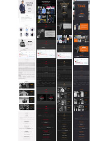 男装服装福袋详情页设计