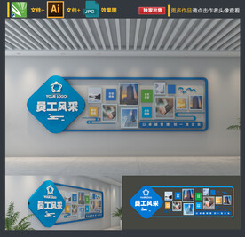 企业风采文化墙