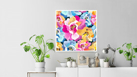 50X50厘米版画素材抽象图案