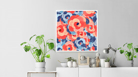 50X50厘米版画素材抽象纹理