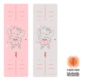 瑜伽垫图案
