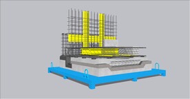 底板后浇带样板
