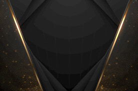 金点金边黑色背景