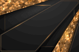 金色黑色斜背景
