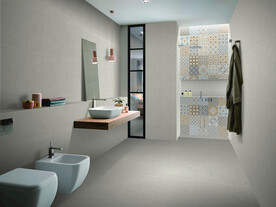 卫浴仿古砖应用