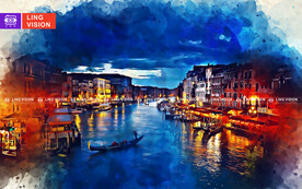 水城威尼斯唯美夜