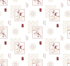 大牌民族风仙鹤