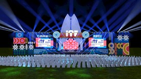 户外发布会舞台设计