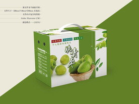 脆冬枣包装 平面图