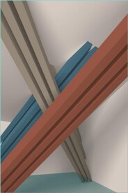 3D抽象立体空间建筑装饰无框画