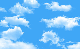 蓝天白云