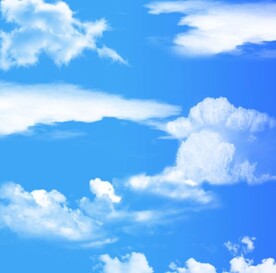 蓝天白云