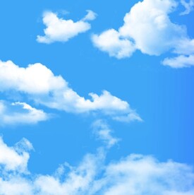 蓝天白云
