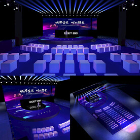 活动氛围 舞台设计 舞美