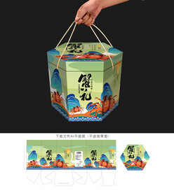 大闸蟹包装